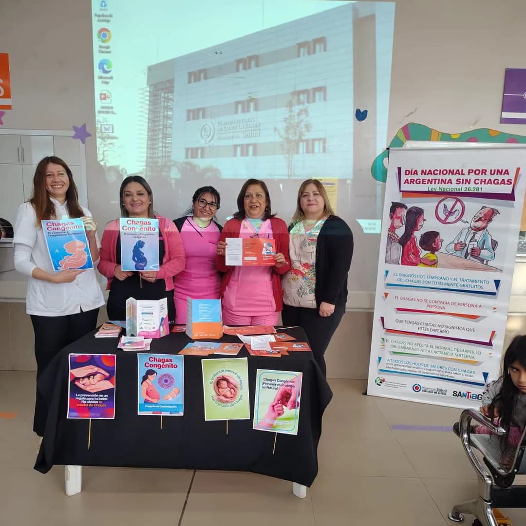 El CIS Banda realizó una jornada de concientización y prevención contra el Chagas congénito