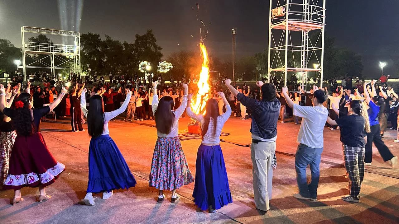 La Escuela Normal Manuel Belgrano celebra su 146° aniversario en la Plaza Añoranza