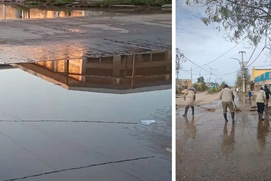 Vecinos reclaman a Aguas de Santiago por pérdidas que afectan distintos sectores de Añatuya