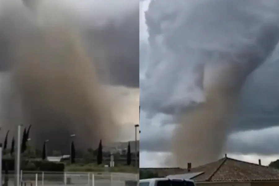 Un violento tornado en el sur de Francia dejó 39 heridos y provocó severos daños en cientos de viviendas