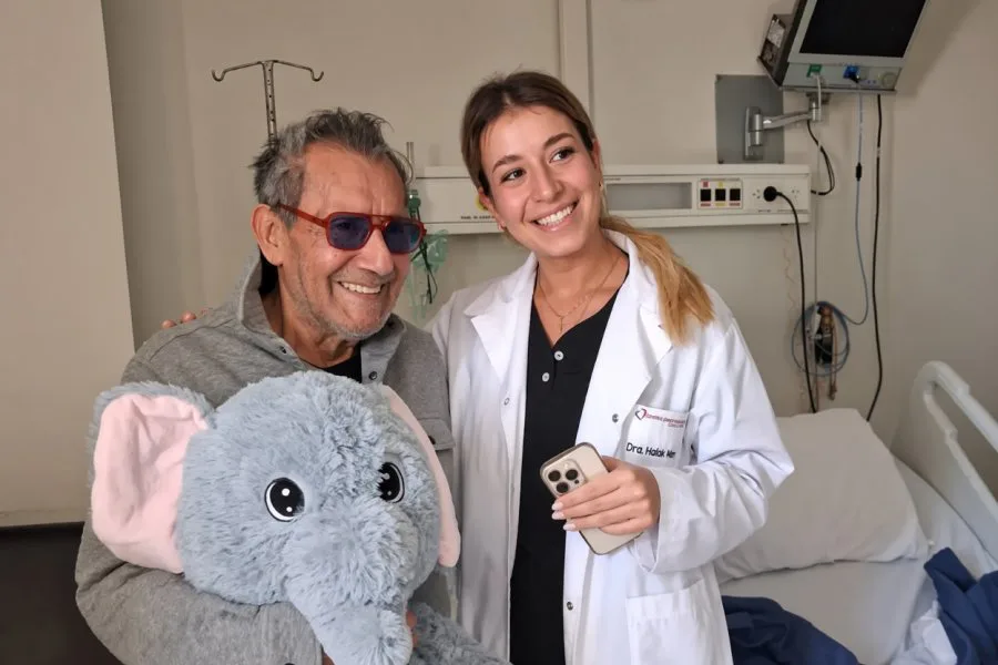 Cuti Carabajal fue dado de alta tras superar un cuadro de neumonitis bilateral y llevó tranquilidad a sus seguidores