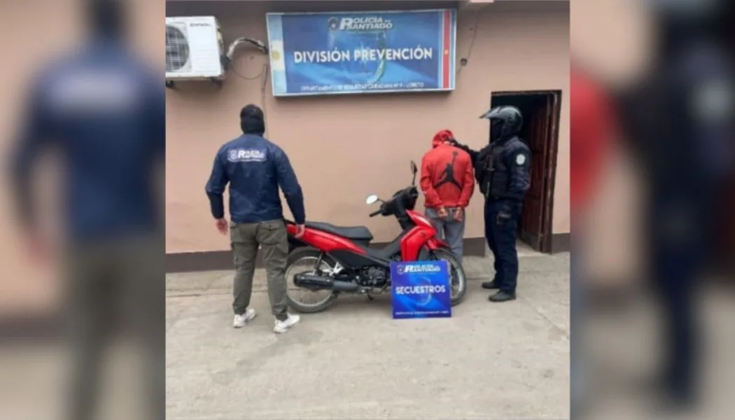 “Merquita” se llevó una moto y anduvo toda la noche: al amanecer lo esperaba la Policía