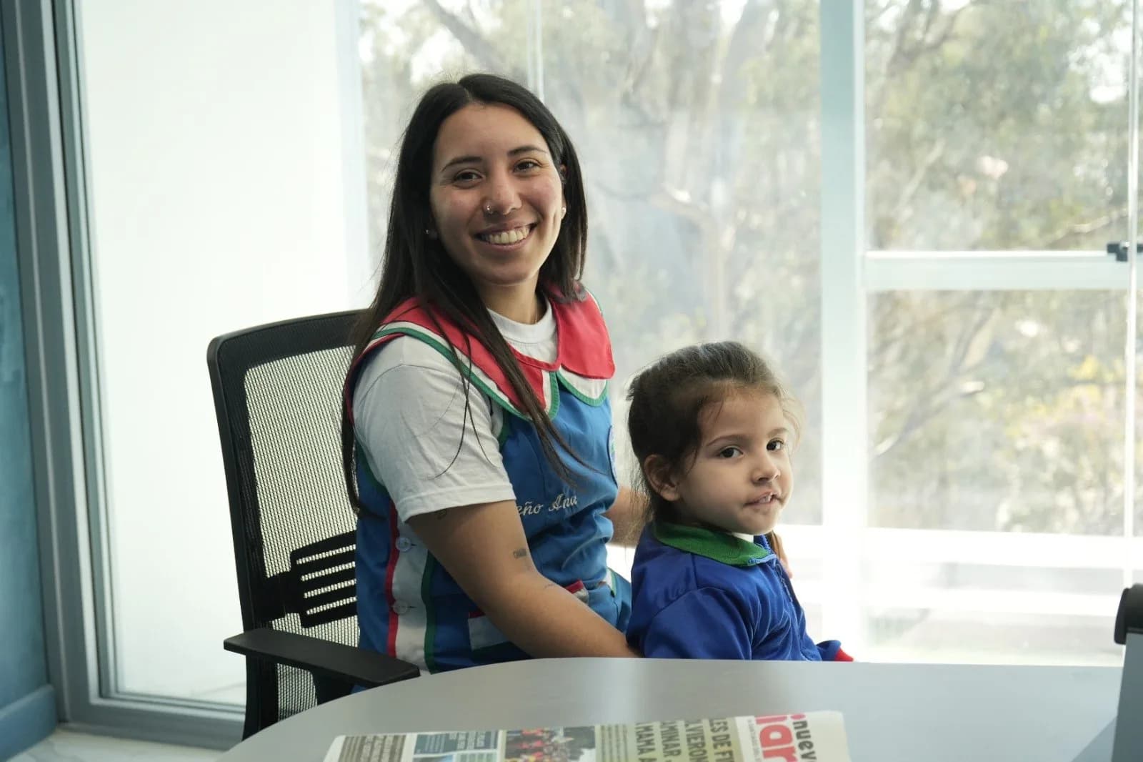 Pequeños comunicadores: alumnos de salita de 3 años llenaron de ternura los estudios de LV11