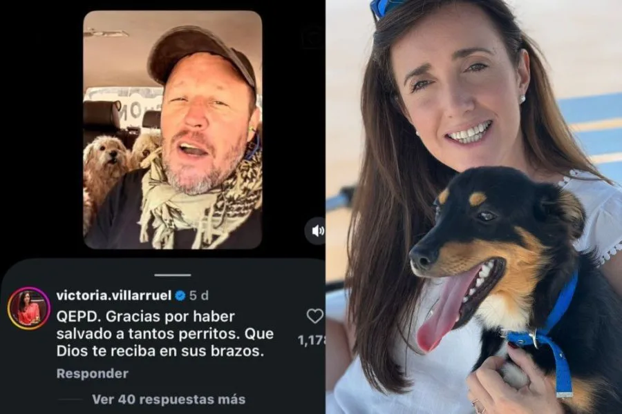 “Gracias por haber salvado a tantos perritos”: el mensaje de Villarruel al “Polaco” Riemersma