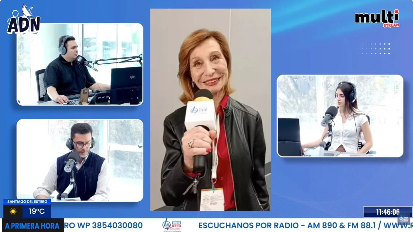 Delia Raab destacó en LV11 el impacto del Congreso de FASGO: “Es muy importante para Santiago”