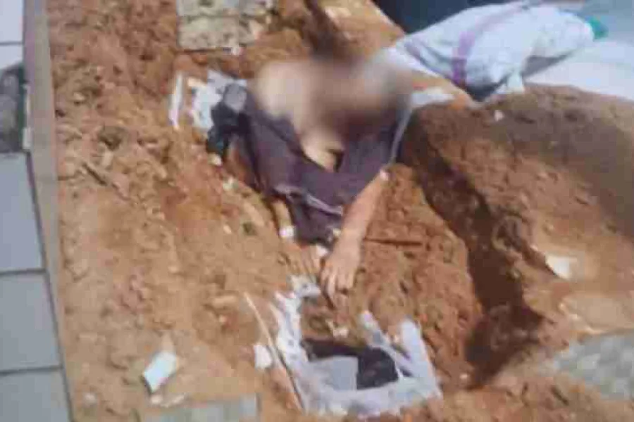 Hallan un cadáver sentado sobre su propia tumba tras la profanación de un cementerio en Brasil
