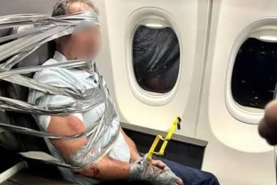 Un avión aterrizó de emergencia en Baltimore tras el ataque de un pasajero a la tripulación