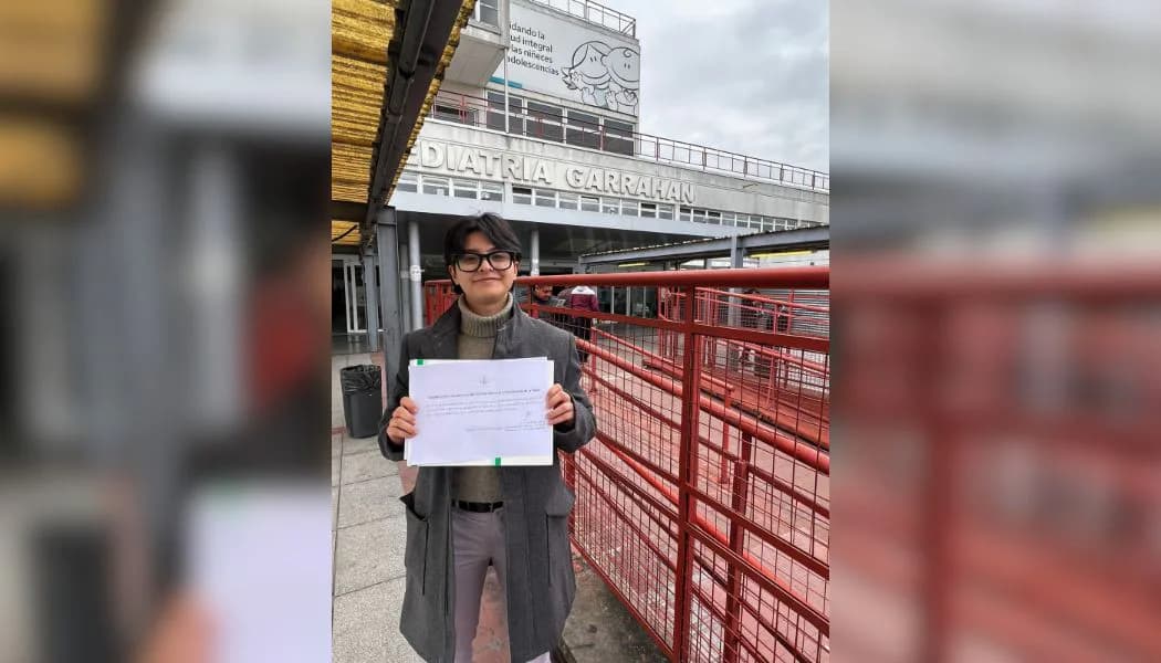 De la UNSE al Garrahan: el joven médico santiagueño que quedó entre los diez mejores del país