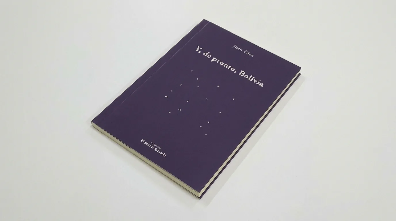 El escritor Juan Páez presenta su nuevo libro de poesía "Y, de pronto, Bolivia" en Santiago del Estero