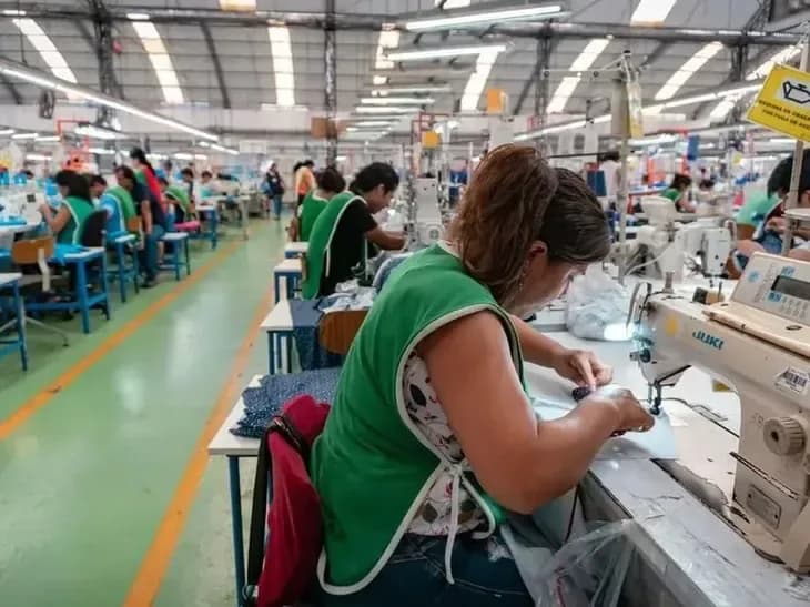 Las importaciones pasaron a cubrir el 70 por ciento del mercado textil argentino en medio de una contracción industrial