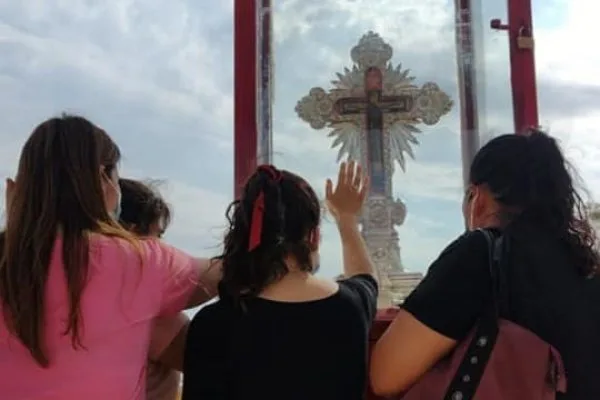 Después del sacrificio llegó la emoción: peregrinos cumplieron su camino hacia Mailín