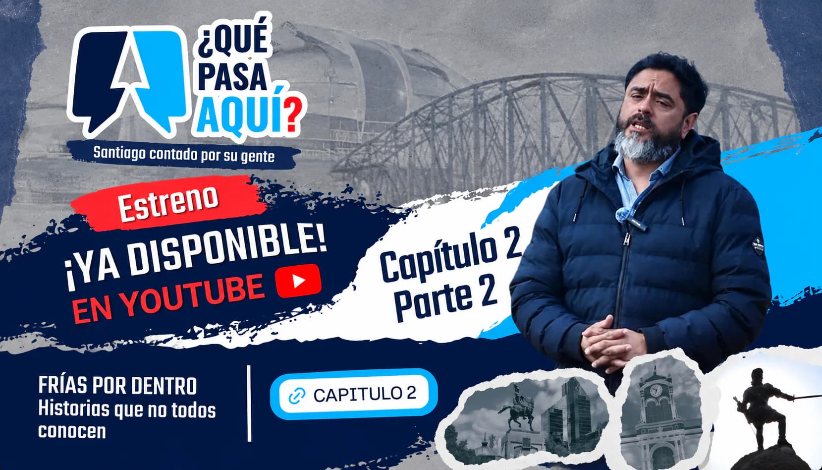 “¿Qué pasa aquí?” continúa recorriendo Santiago: ya podés ver el segundo capítulo