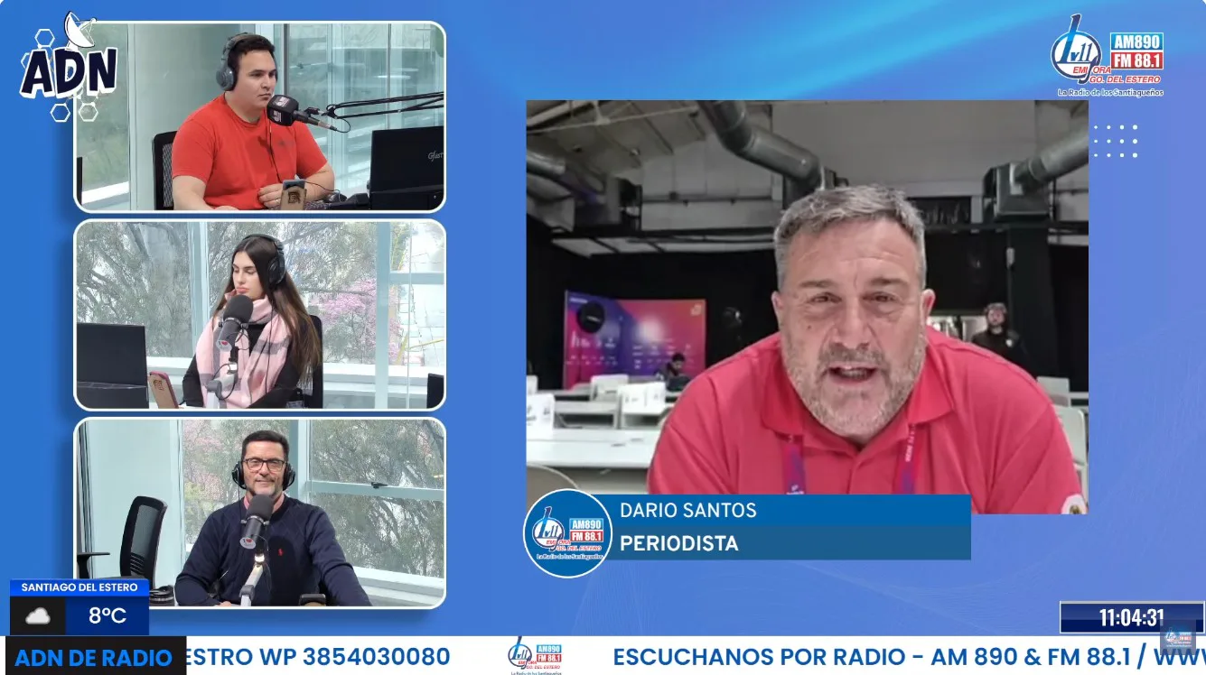 Desde Rosario, Darío Santos contó en LV11 cómo se viven los Juegos Suramericanos 2026
