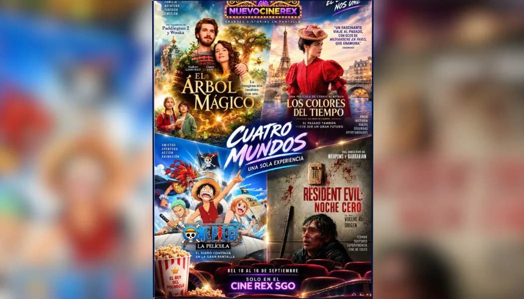 ¿Qué ver en el cine esta semana? Todos los horarios y promociones del Rex en Santiago