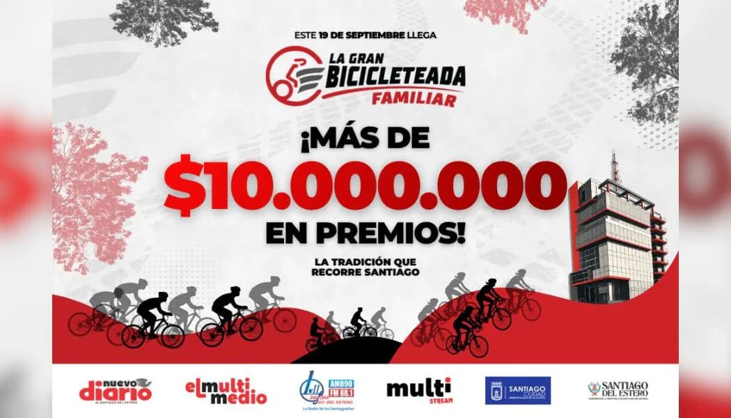 ¡Falta cada vez menos! Inscribite gratis a la Gran Bicicletada Familiar de Nuevo Diario