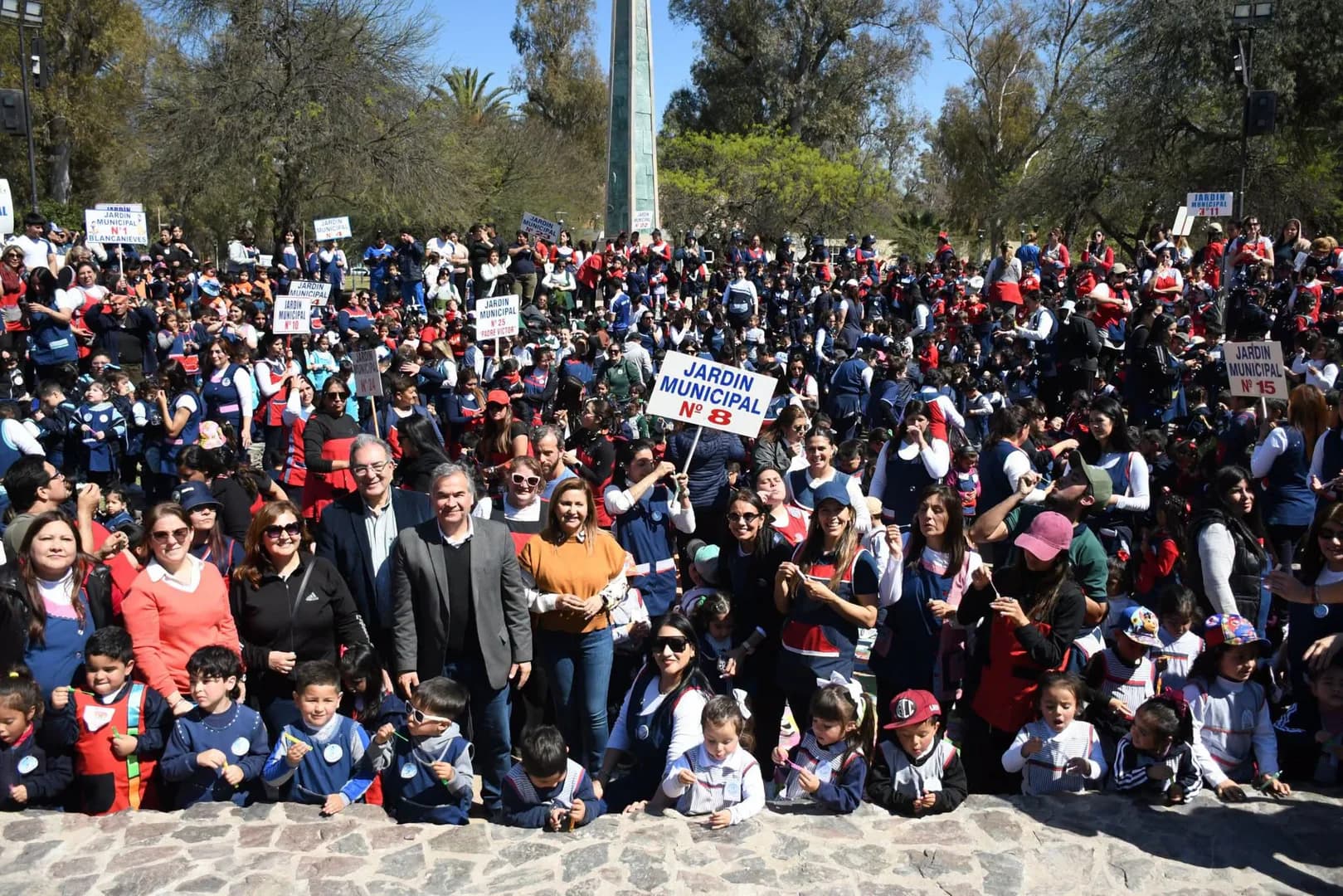 La intendente Fuentes destacó la jornada recreativa de más de 2000 alumnos de los jardines de infantes municipales