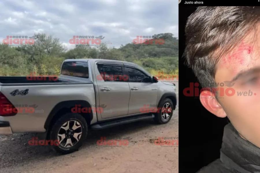 Joven levantó a dos sujetos que "hacían dedo" en la ruta y le robaron su Hilux a punta de pistola