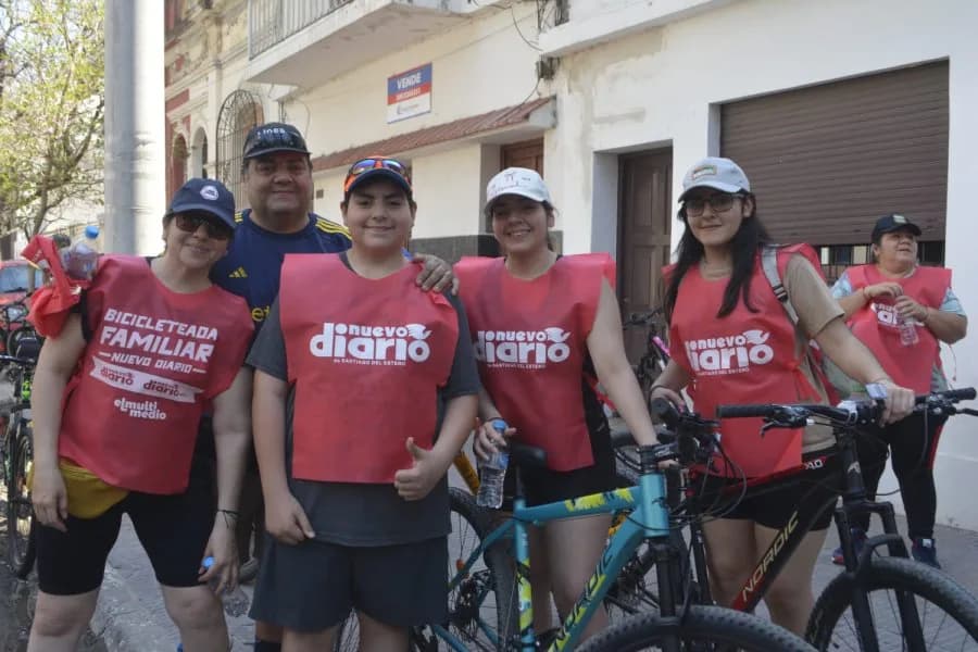 Fotos | La previa de La Gran Bicicleteada Familiar 2026 va tomando color y clima festivo en la ciudad