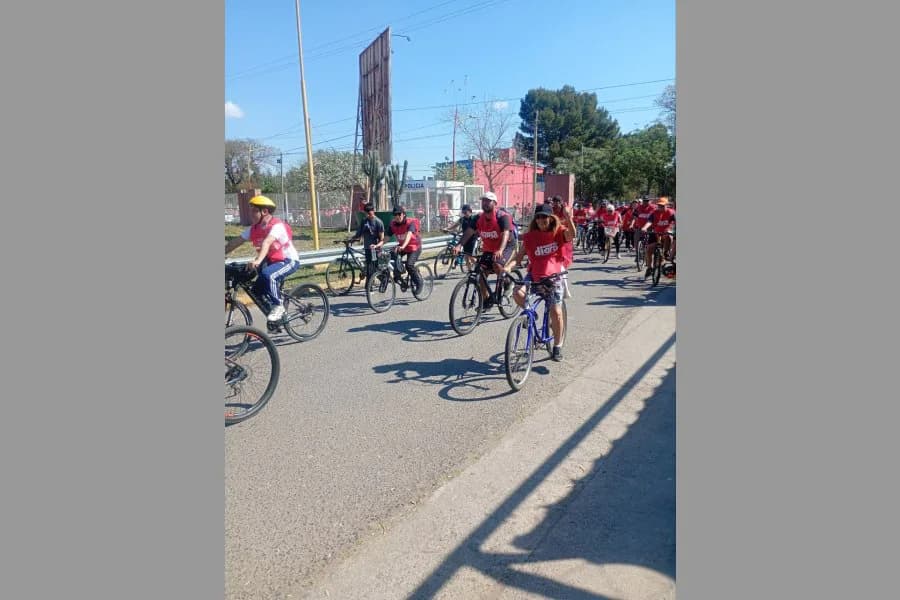 La Gran Bicicleteada Familiar de Nuevo Diario llegó con récord de inscriptos al Polideportivo Provincial