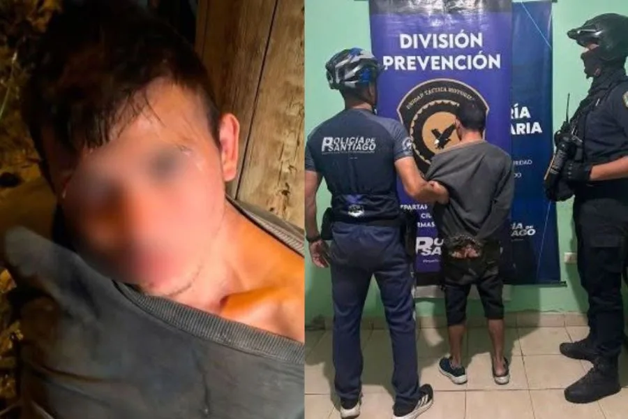 Lo "pillaron" robando nafta de una moto estacionada en Las Termas y fue atrapado cuando intentaba huir