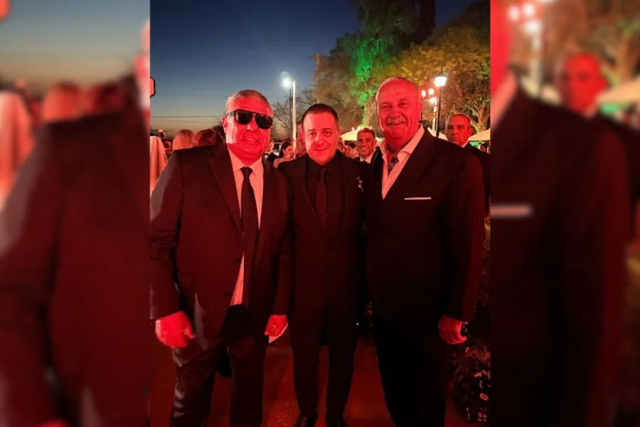 La visita de “Chiqui” Tapia que llamó la atención en Santiago: cuál fue el motivo
