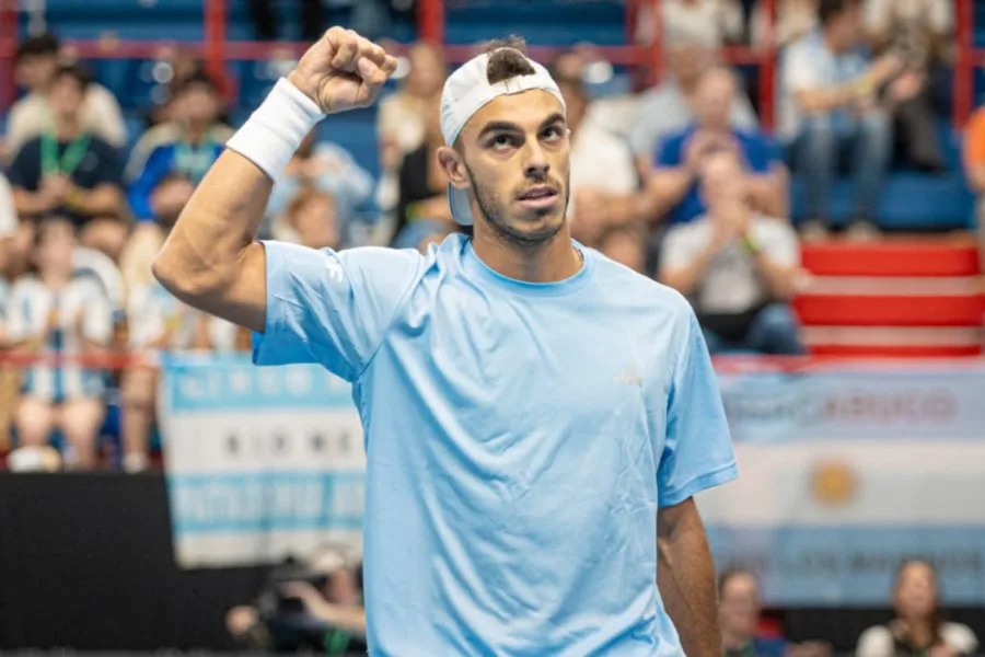 Copa Davis: Francisco Cerúndolo aplastó a Alkaya en Neuquén y selló el 3-1 de Argentina sobre Turquía