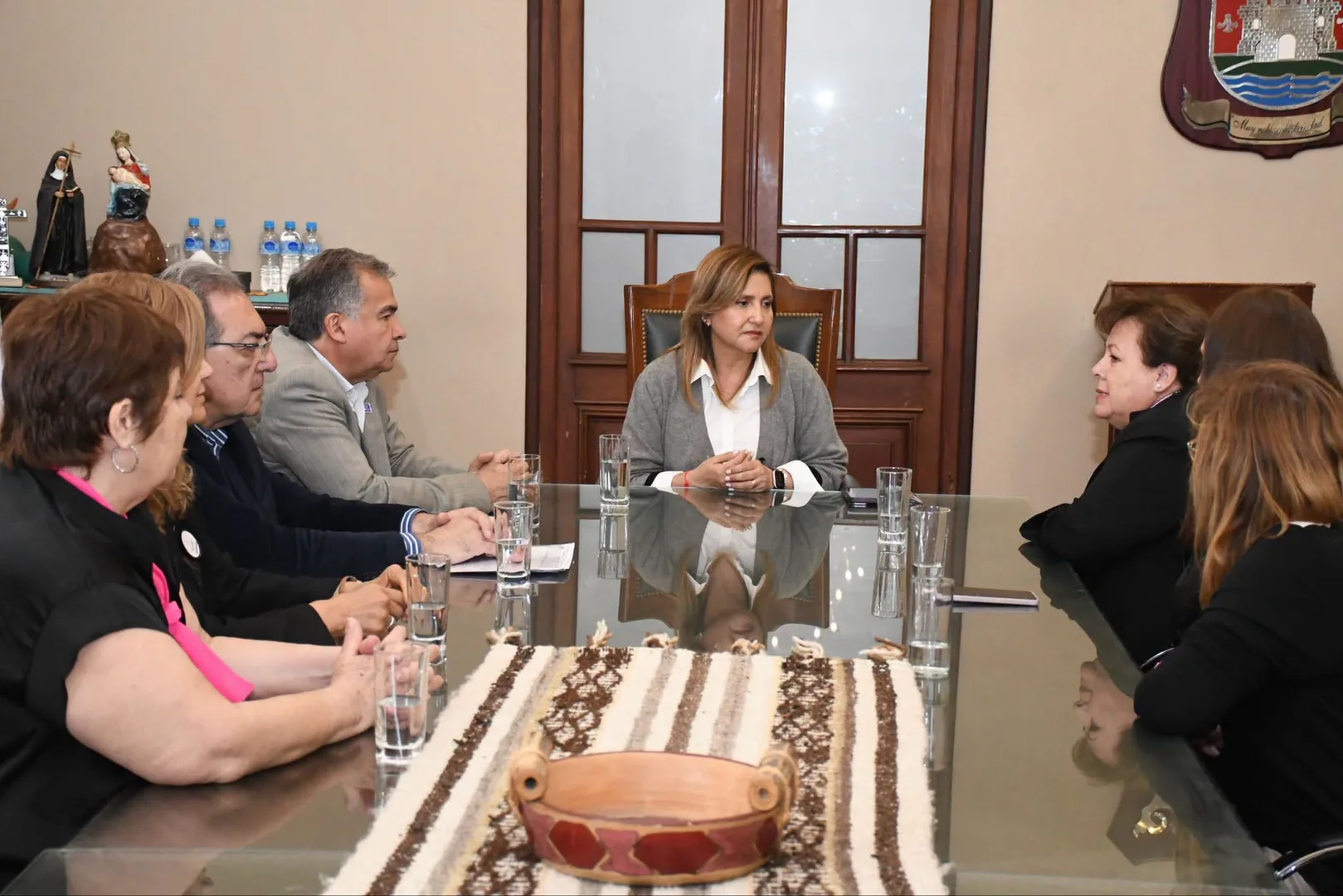 La intendente Norma Fuentes recibió a integrantes de "Un Pelito de Esperanza" para respaldar su labor solidaria