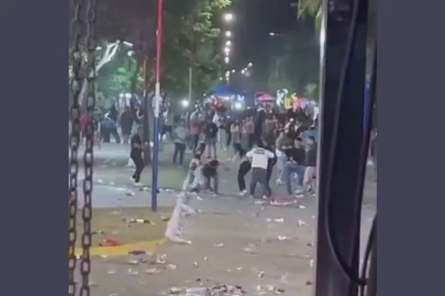 La Municipalidad de Beltrán emitió un comunicado tras los incidentes y cuestionó la cobertura mediática
