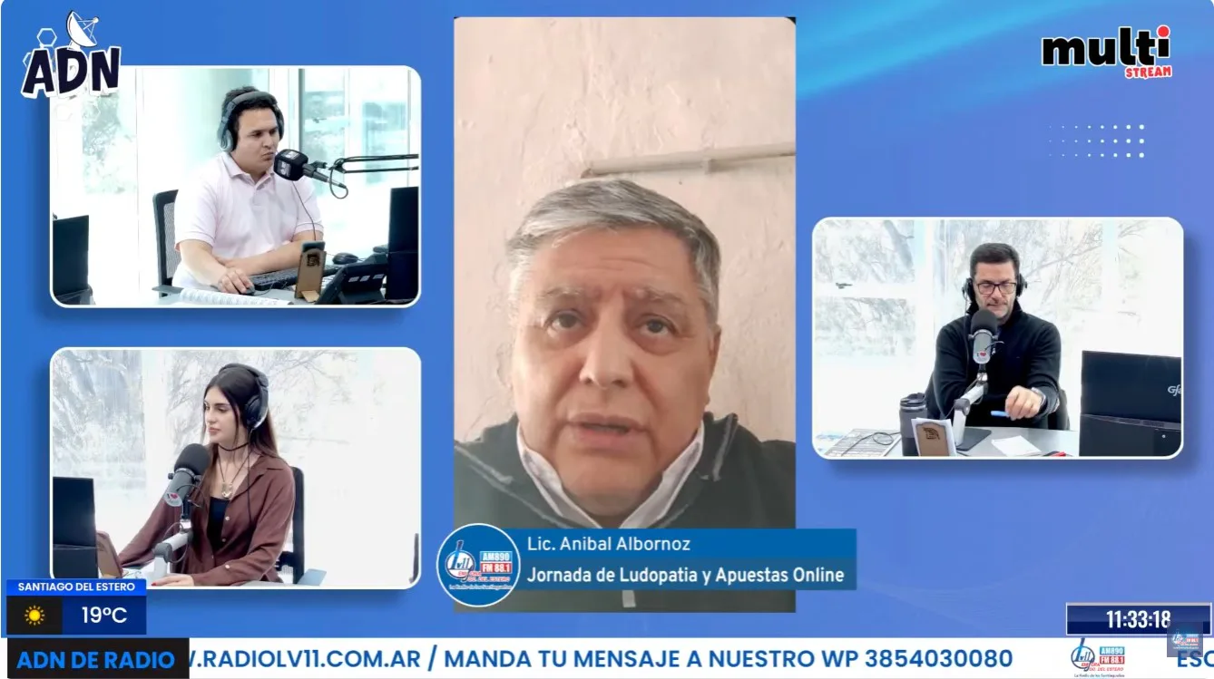Aníbal Albornoz en LV11: “La escuela y la familia tienen que trabajar juntas frente a las apuestas online”