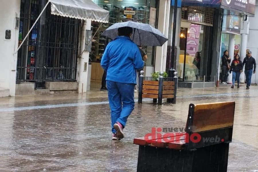 El Servicio Meteorológico Nacional anticipa lluvias y un marcado descenso de la temperatura en Santiago