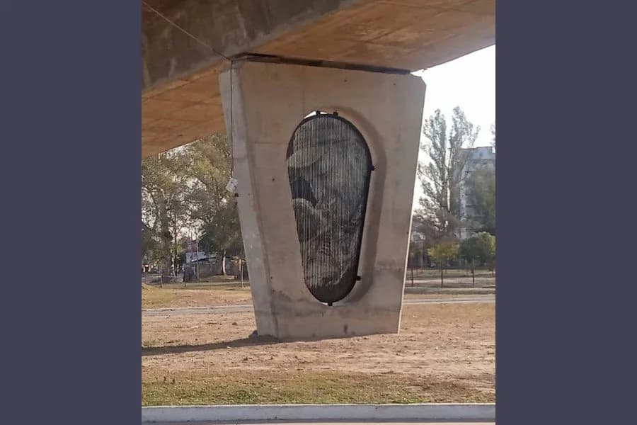 El Polaco y sus canichones, para siempre: el mural que emociona a Santiago