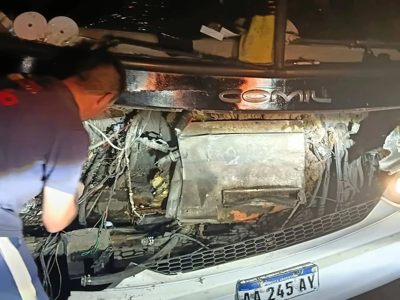 Volvían de la final en Santiago y sufrieron un fuerte accidente en la ruta