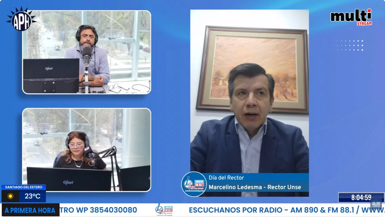 Marcelino Ledesma habló en LV11 por el Día del Rector: “Siempre hay que buscar cómo seguir creciendo como institución”