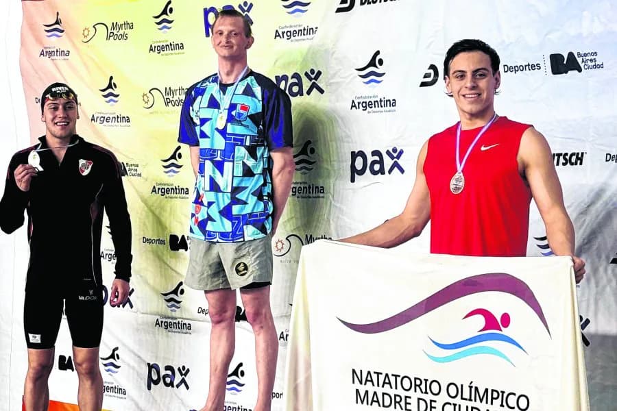 Orgullo santiagueño: Matías "El Tiburón" Sosa González logró la medalla de bronce e impuso un nuevo récord regional del NOA