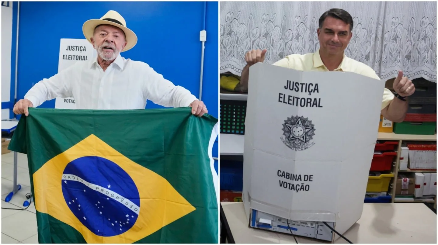 Elecciones en Brasil: Lula y Flávio Bolsonaro ya votaron y dejaron fuertes mensajes