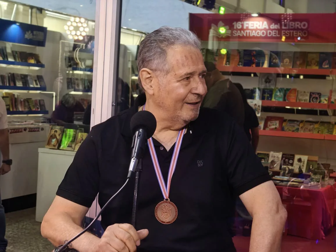 Bebe Ponti volvió a su tierra con un nuevo libro: “Siempre que escribo, lo hago pensando en Santiago del Estero”