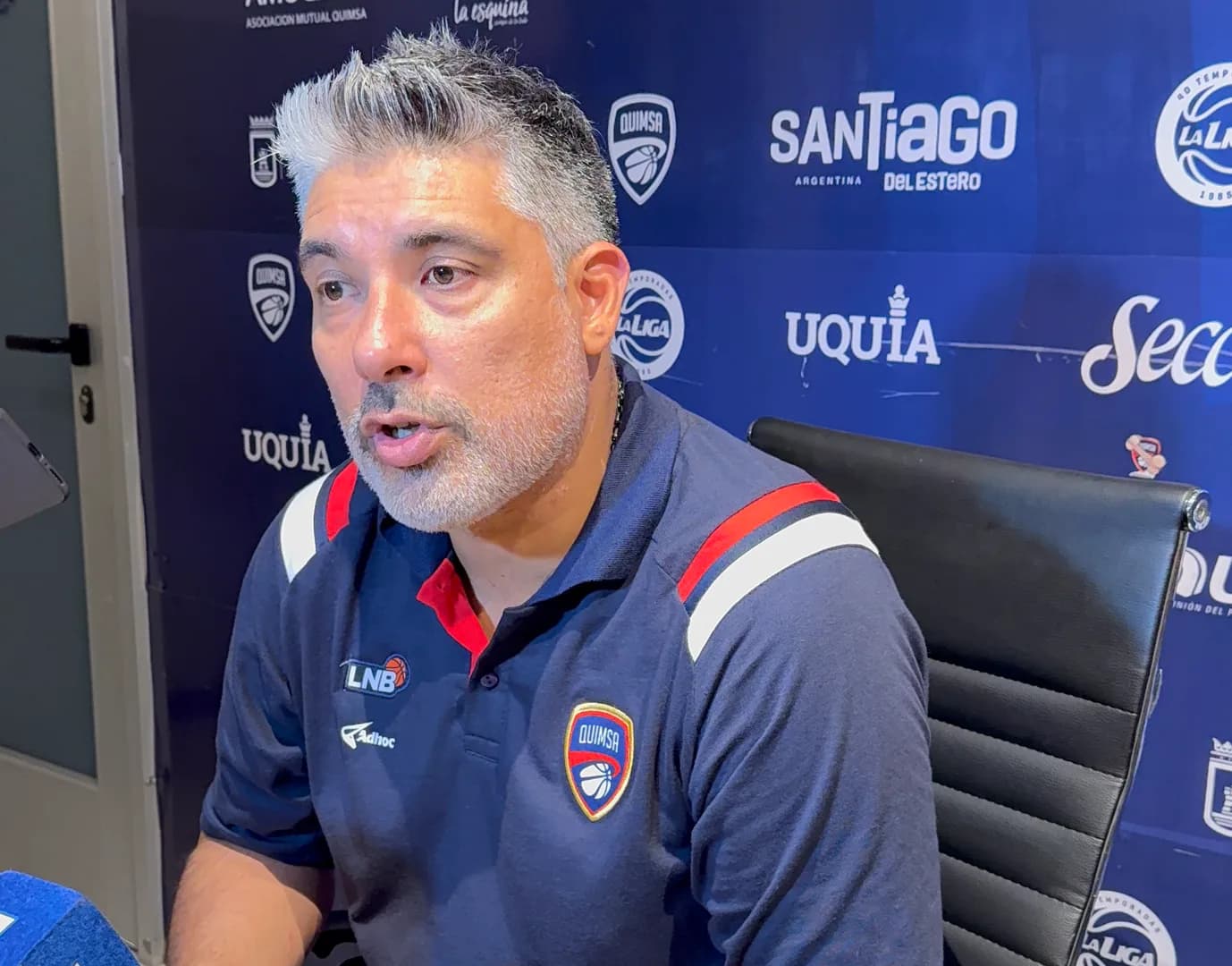 Lucas Victoriano valoró la reacción de Quimsa tras remontar 16 puntos ante Atenas: "Me encanta el carácter del equipo"