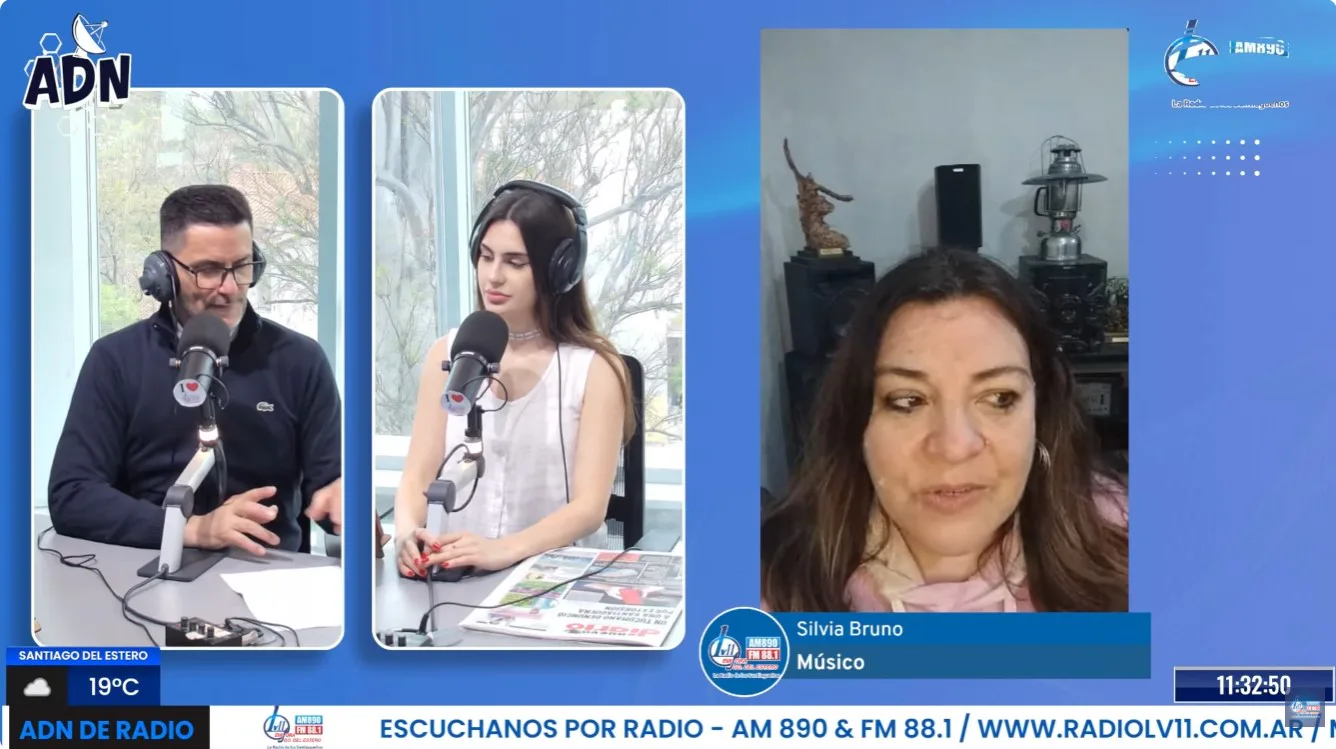 Silvia Bruno habló de su regreso a la música y confesó sus ganas de volver a Santiago