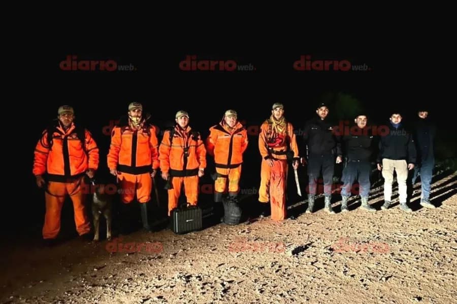 El Grupo Especial de Rescate halló sana y salva a una anciana de 83 años perdida en el monte cerca de Quimilí