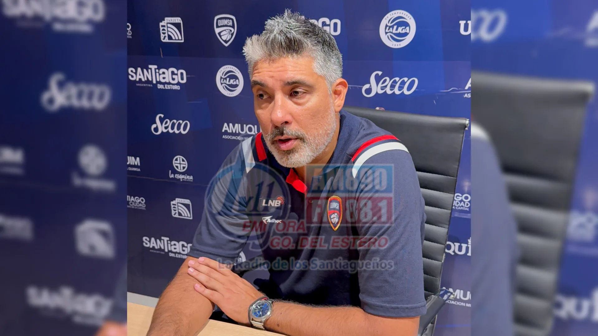 Lucas Victoriano tras la gran victoria de Quimsa ante Boca: "Me gusta la actitud, todos meten energía al cien por cien"