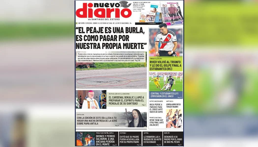Las noticias que importan y los suplementos que te gustan: llegó Nuevo Diario del domingo