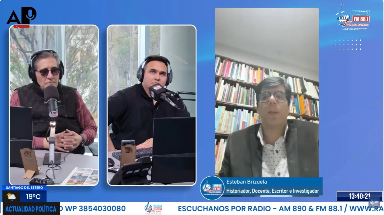 El debate por el 12 de octubre llegó a LV11: qué dijo el historiador Esteban Brizuela