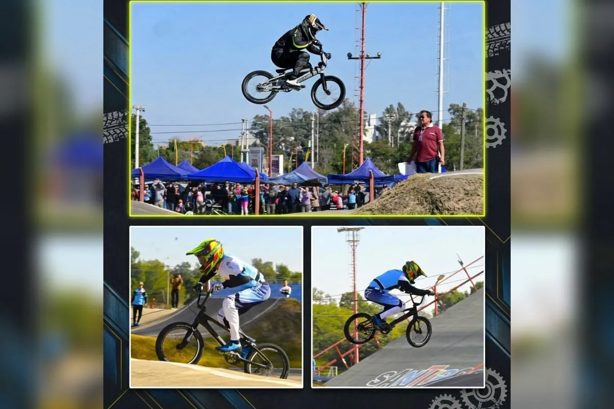 Orgullo provincial: tres bikers santiagueños fueron convocados a la Selección Argentina de BMX para los entrenamientos preparatorios