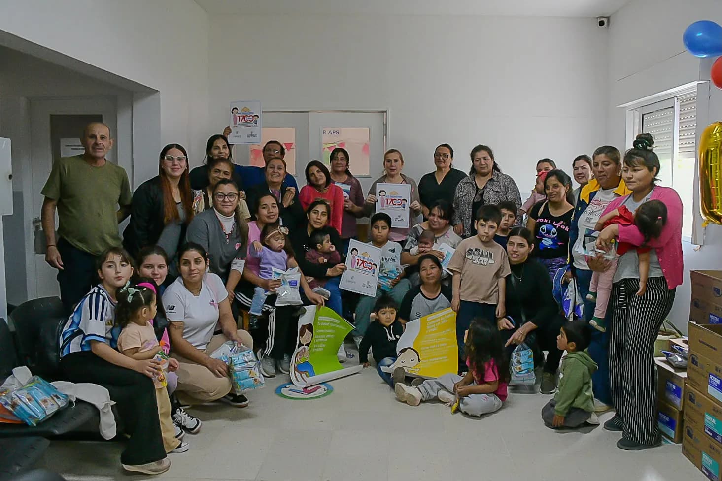 El programa “Mis primeros 1.700 días” fue presentado en Pampa de los Guanacos