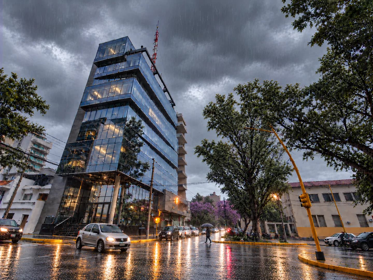 Santiago del Estero comenzó el fin de semana con cielo nublado y lluvias: cómo seguirá el sábado