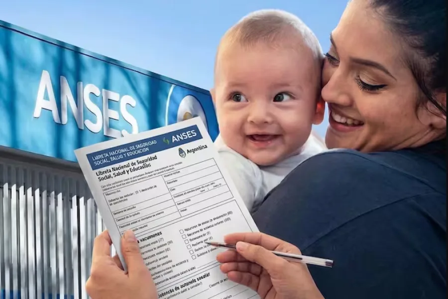 ANSES acreditará de forma automática el 20% retenido de la AUH sin necesidad de presentar la Libreta en papel