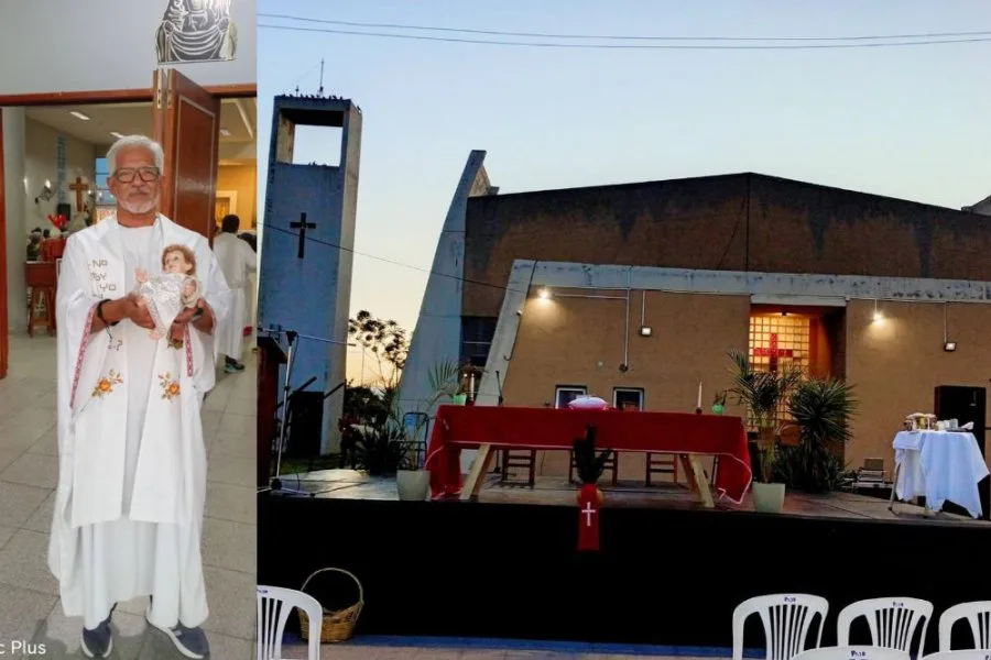 Asaltaron a un sacerdote en la Parroquia San Juan Diego y le robaron casi 3 millones de pesos