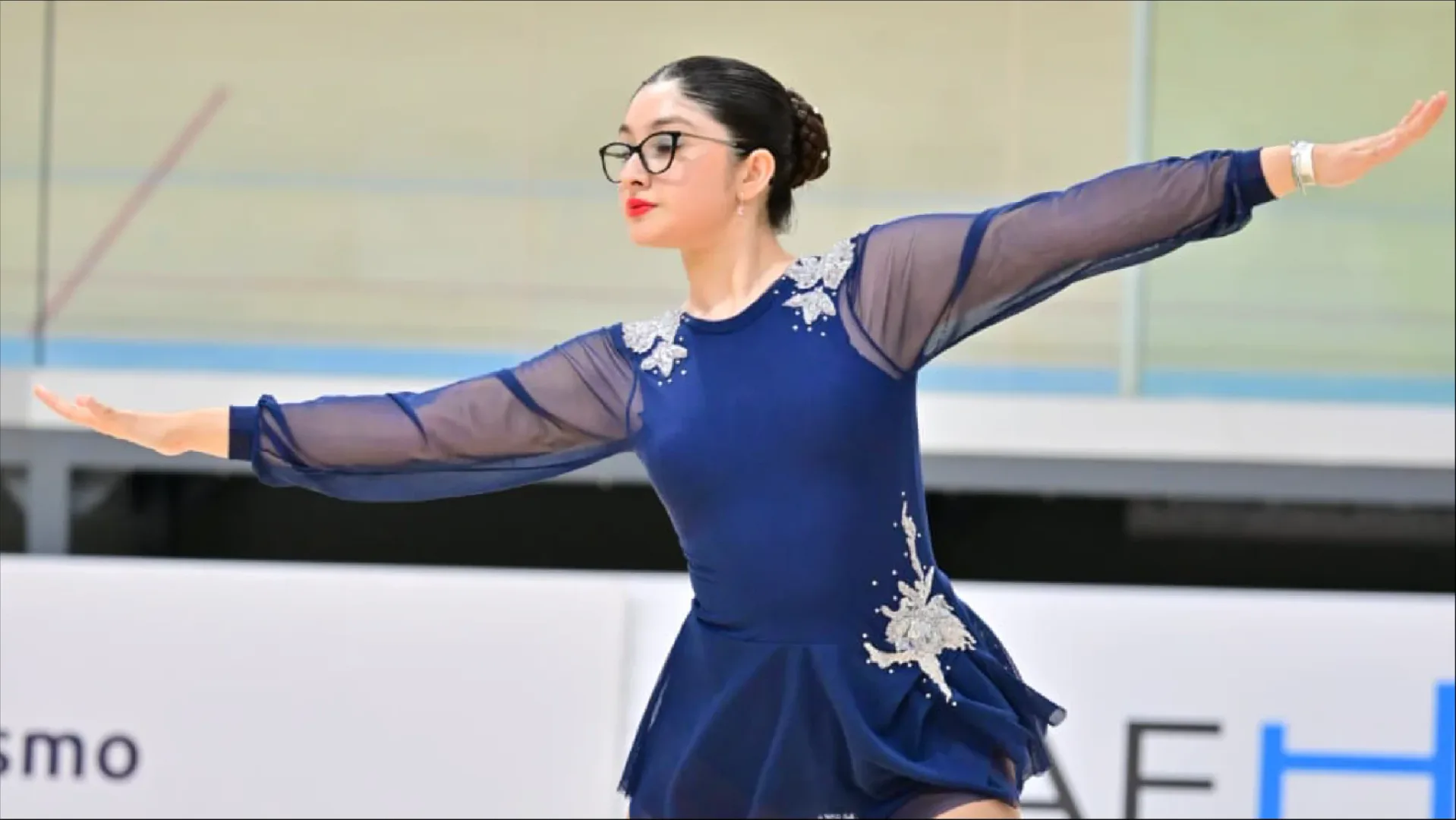Isabella Duarte Bossi se metió entre las 10 mejores patinadoras del país en la Copa González Molina