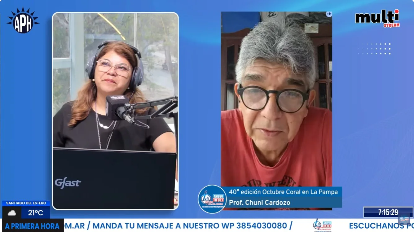 El Coro de Niños de Santiago del Estero viajará a La Pampa para participar del 40° Octubre Coral