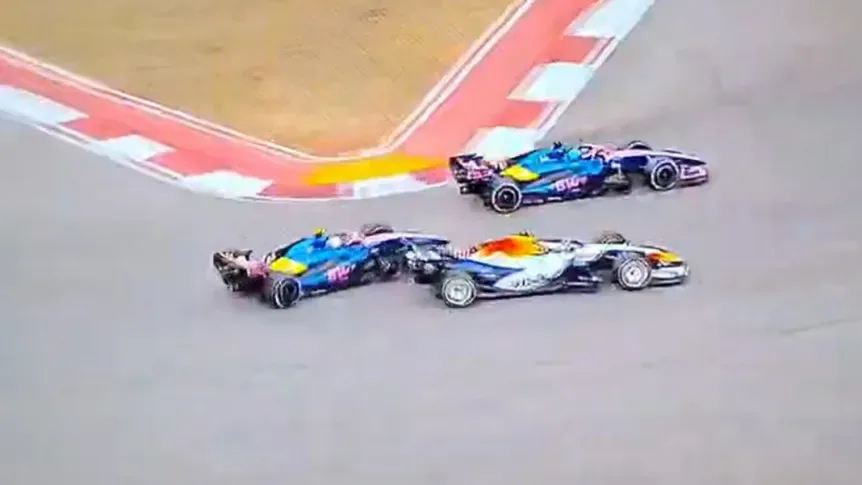 Franco Colapinto debió abandonar el Gran Premio de Estados Unidos por daños en su auto tras un choque